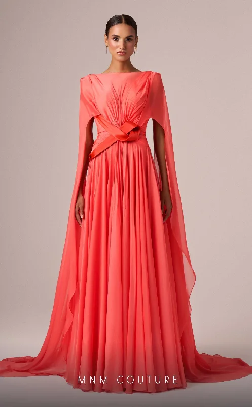 MNM Couture E0061 A Line Long Formal Evening Dress