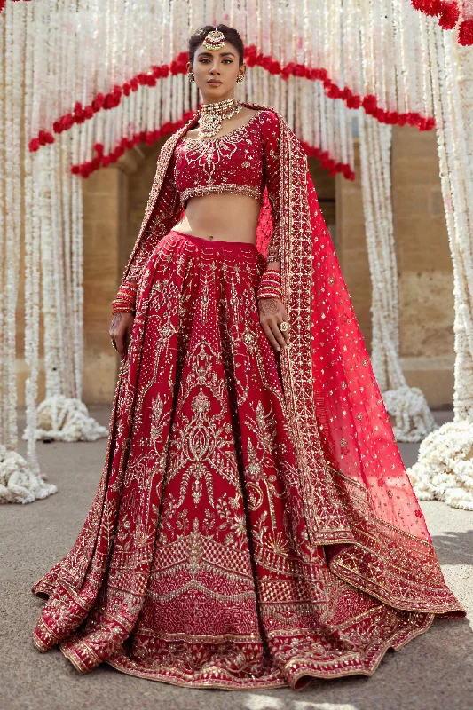 Indian Bridal Dress in Choli Lehenga Style for Wedding