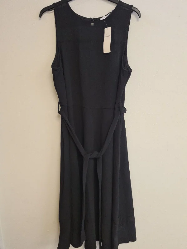 Yours London Dress Black mesh panels skater Uk18 ****Ref V509
