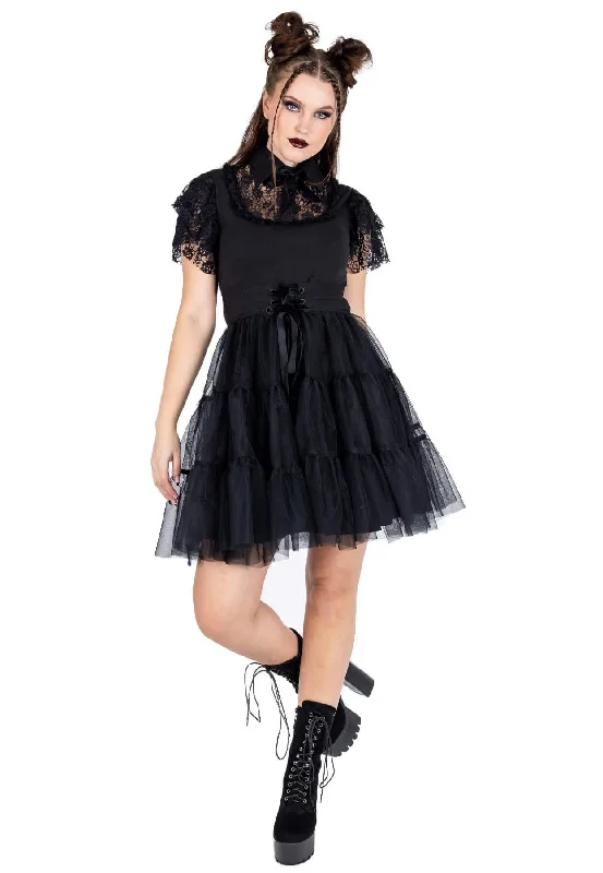 Vixxsin - Nevermore Black - Dress