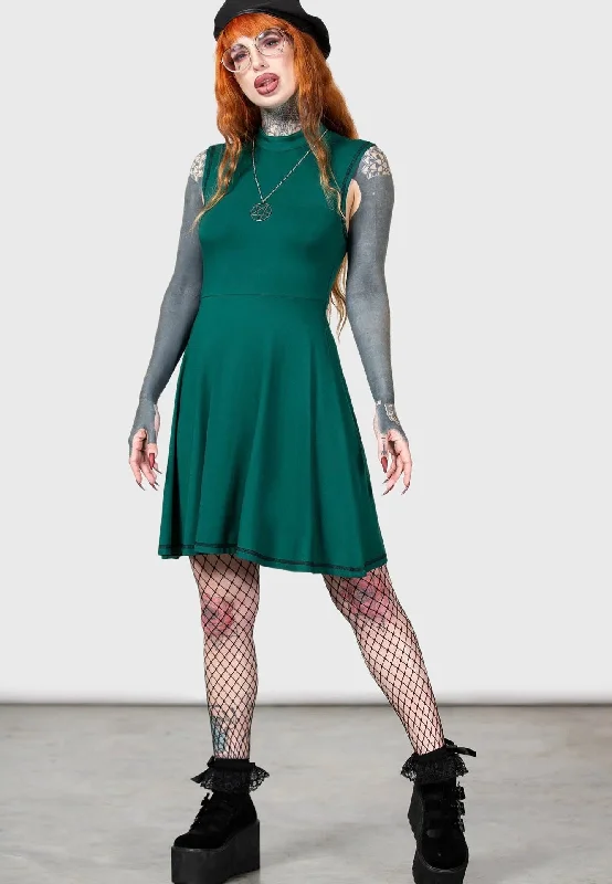 Killstar - Mossbone Teal - Dress