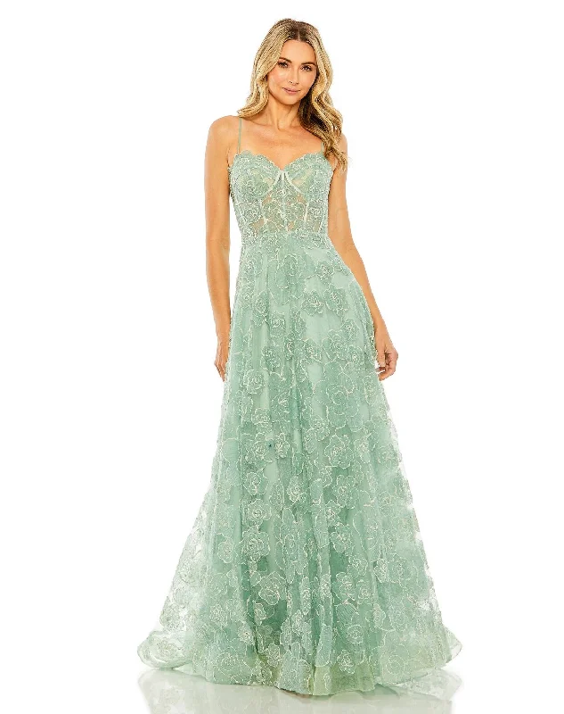 Mac Duggal 50735 Prom Long A Line Corset Formal Dress