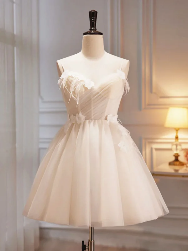 V Neck Short Champagne Prom Dresses, Short V Neck Chamapgne Graduation Homecoming Dresses V Neck Short Champagne Prom Dresses, Short V Neck Chamapgne Graduation Homecoming Dresses