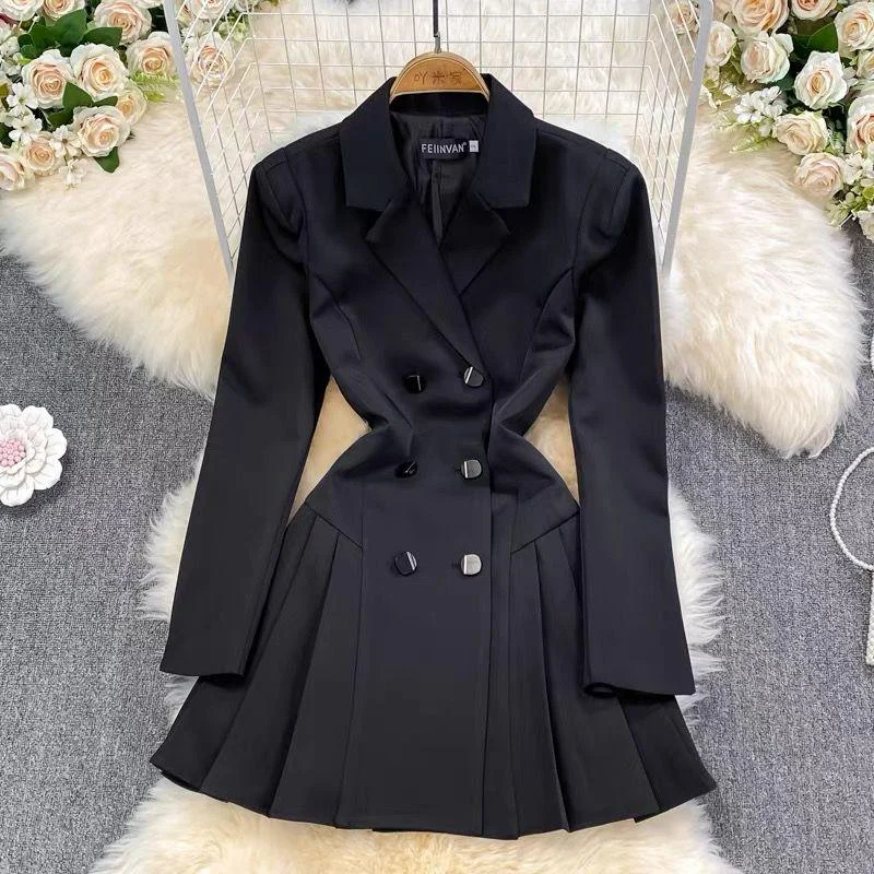 Chiara vintage statement blazer dress Women's Stripe Blazer