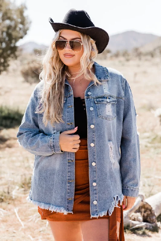 Wait Forever Distressed Raw Hem Oversized Denim Jacket FINAL SALE Wool Jacket Cashmere Jacket Tweed Jacket Wait Forever Distressed Raw Hem Oversized Denim Jacket FINAL SALE Wool Jacket Cashmere Jacket Tweed Jacket