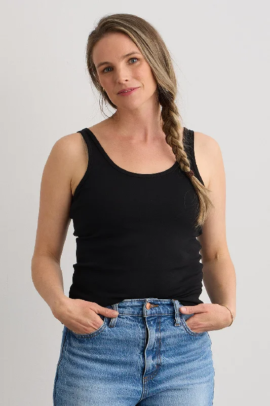 Women's Luxe 100% Organic Cotton Tank Top strapless tank top