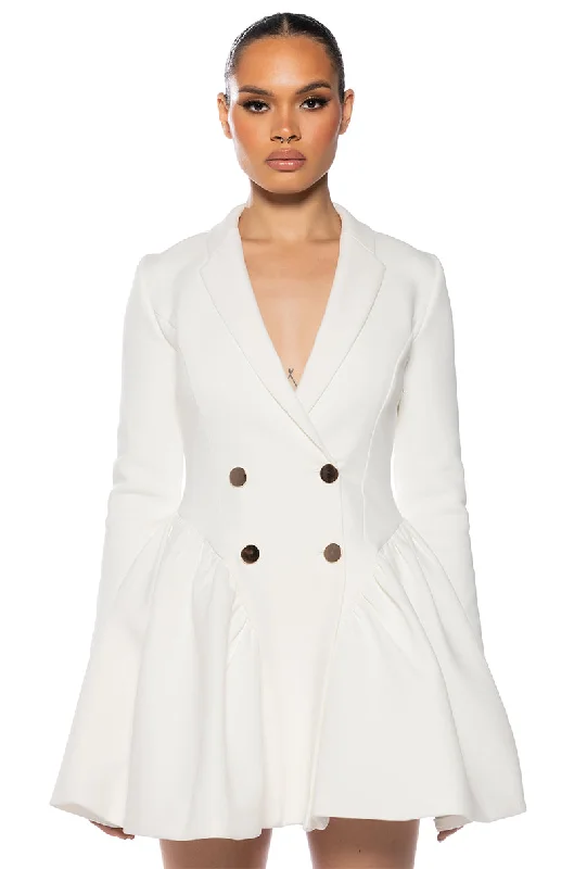 HBIC BLAZER MINI DRESS High-End Women's Suit