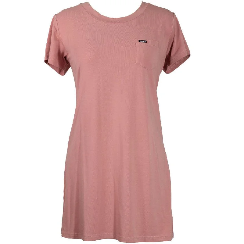 Sayulita T-Shirt Dress - Clay Oversized T-Shirt Spandex breathable