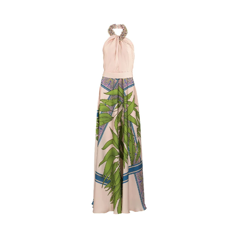 Mischalis Atelier Women's Multi-color Long Dress Tunics Long Elegant