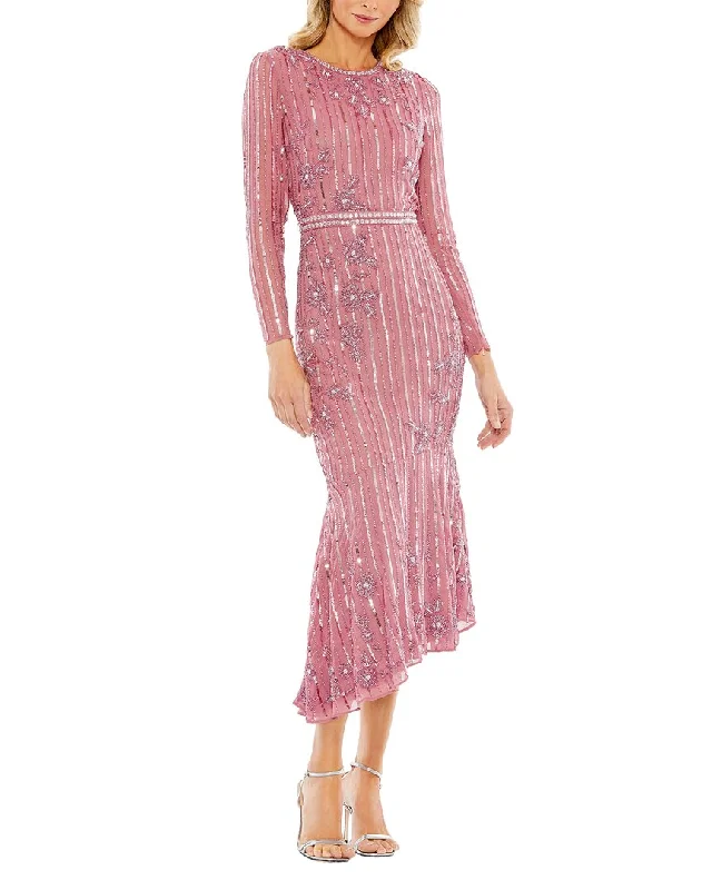 Mac Duggal Drop Waist Dress Tunics Evening elegant