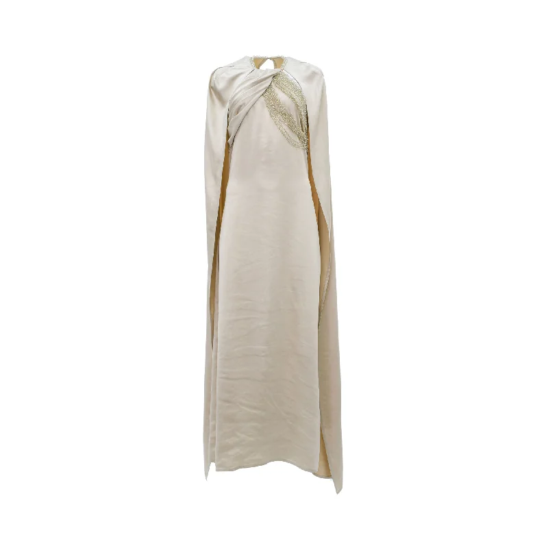 Velvety Couture Women's MEIRA Long Dress A-Line Day Work