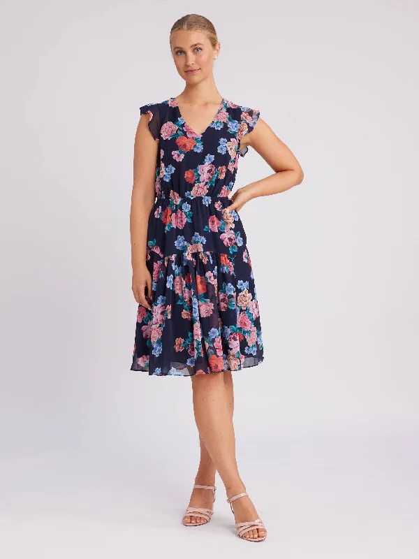 Midnight Rose Dress Tunics stripes playful