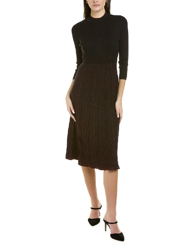 Nanette by Nanette Lepore Gabriella Sweaterdress Seamless Knitted Crochet