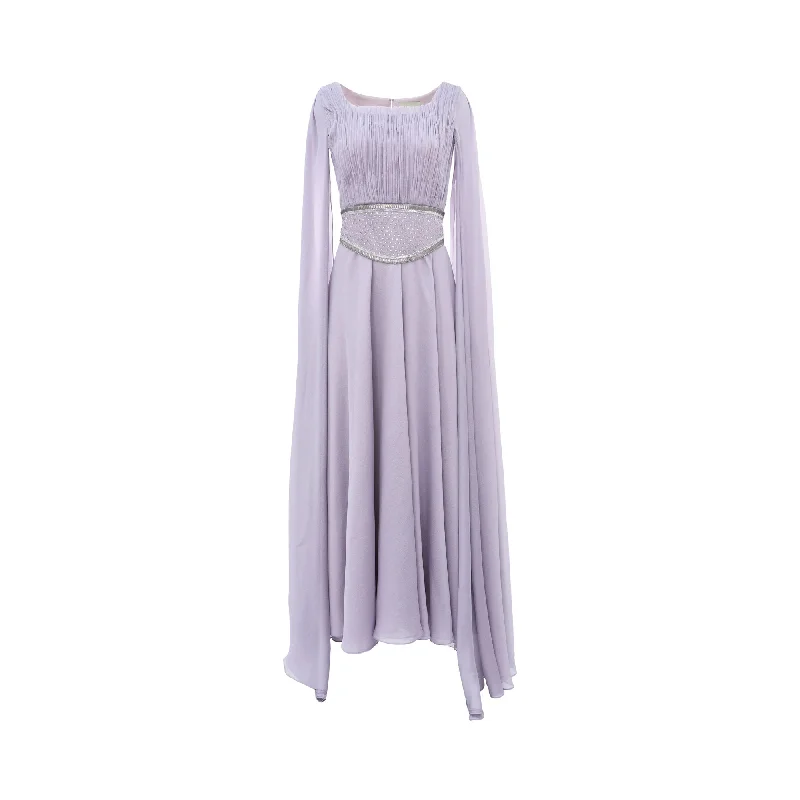 Velvety Couture Women's SOIRA Long Dress Bodycon Club Sequined
