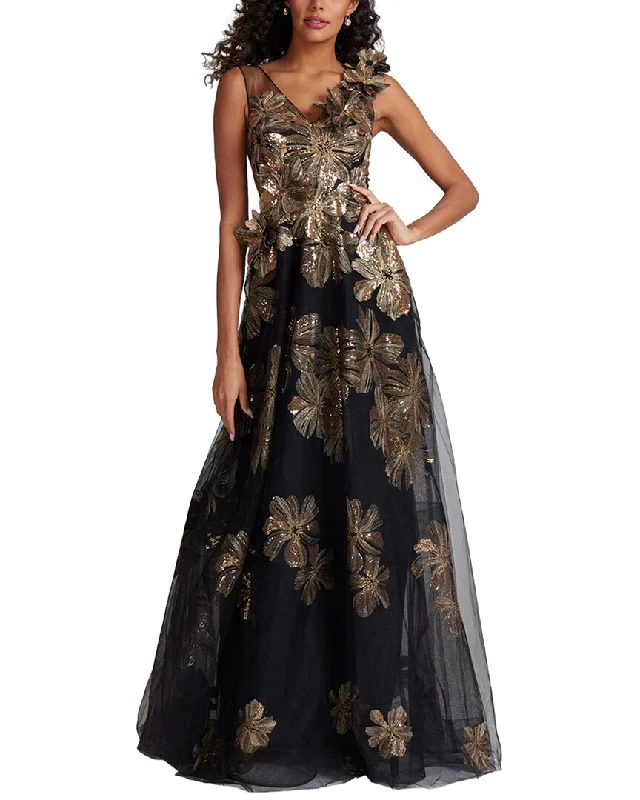 Teri Jon by Rickie Freeman Special Occasion Long Dress Tunics Sophisticated sleek