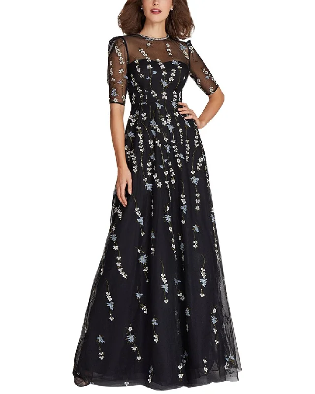 Teri Jon by Rickie Freeman Special Occasion Long Dress Tunics Prom sequined