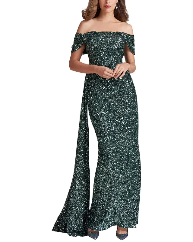 Teri Jon by Rickie Freeman Special Occasion Long Dress Tunics Seasonal trendy