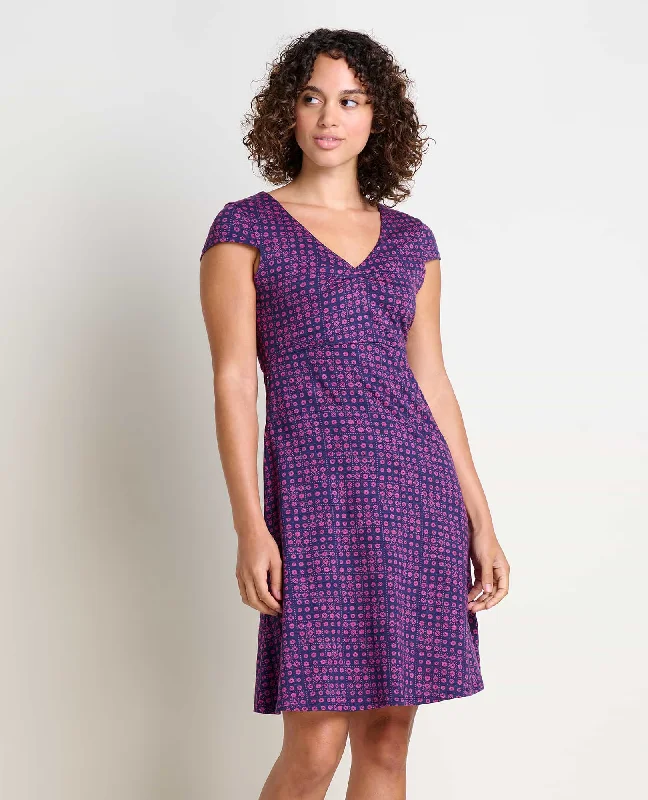 Women's Rosemarie Dress - Midnight Geo Print Tunics Practical durable