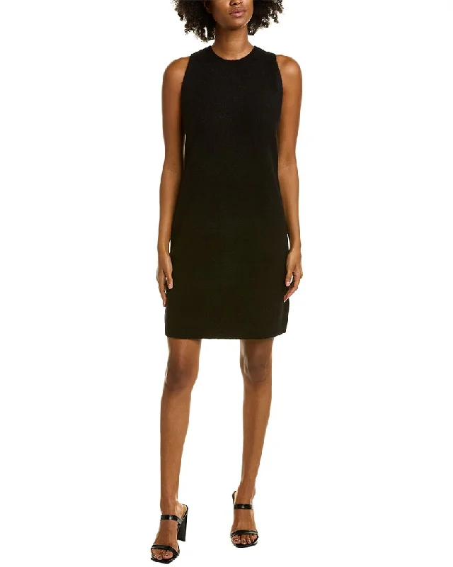 Vince Wool & Alpaca-Blend Sweaterdress Ribbed Striped Patterned
