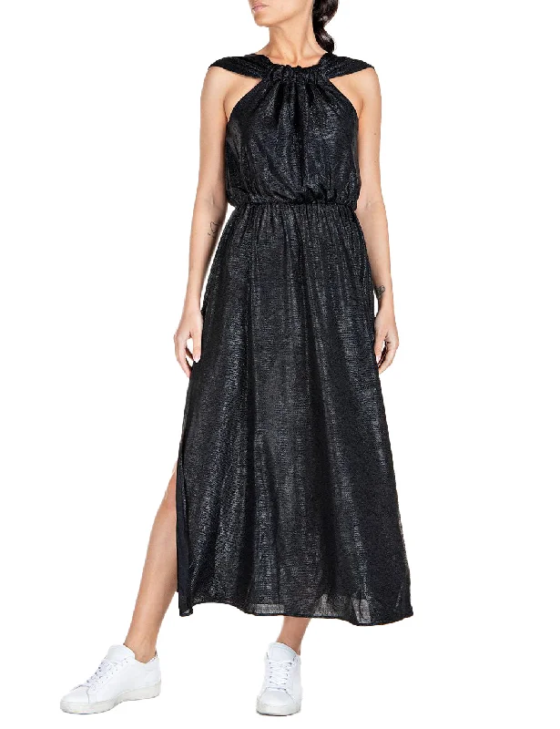 Replay Women's Midi Long Dress Tunics Sophisticated sleek