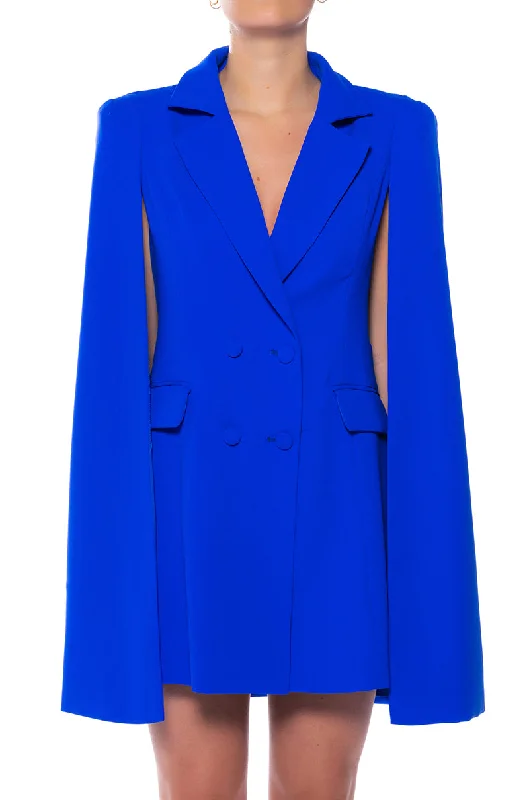 A LA MODE MINI BLAZER DRESS Women's Vintage Jacket
