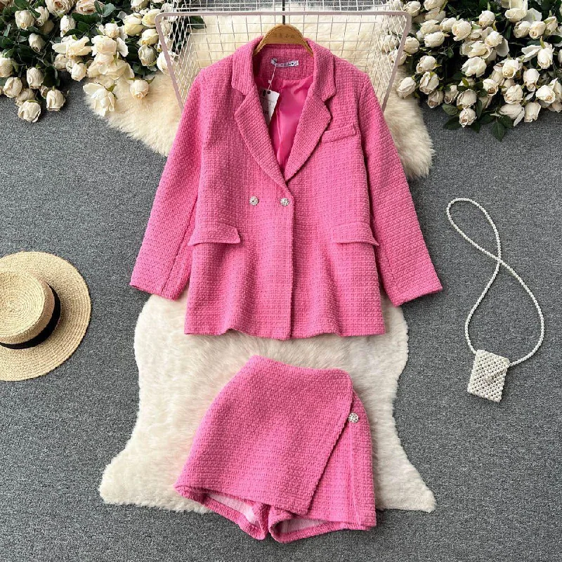 Amara Blazer and Shorts Coords Women's Classic Blazer