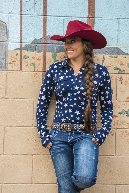 American Stars Pullover Bardot Neck Top
