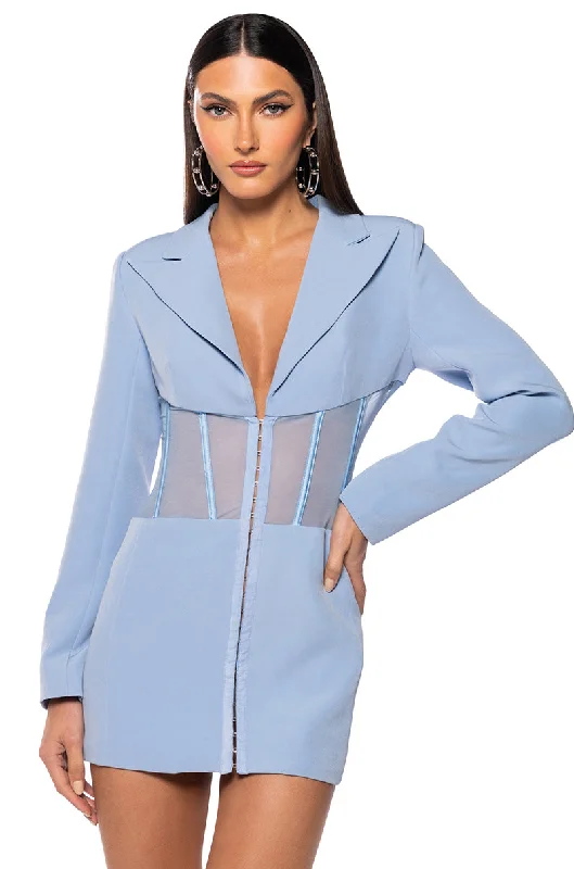 GILDED KETON CORSET BLAZER Women's Formal Blazer