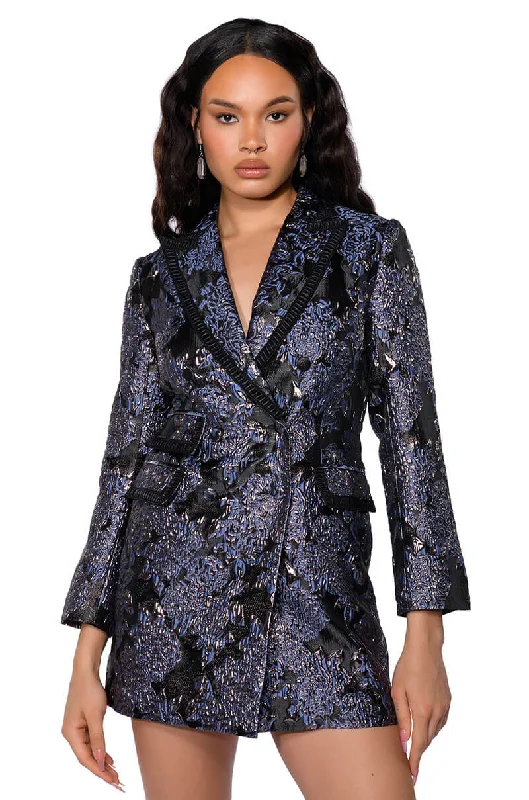 BUSINESS AS USUAL BLAZER MINI DRESS Women's Casual Suit