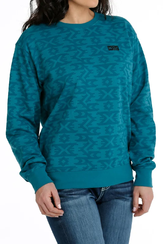 Cinch Ladies Pullover Tight Sleeve Top