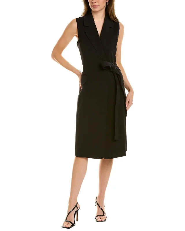 Gracia Blazer Wrap Dress Women's Elegant Suit