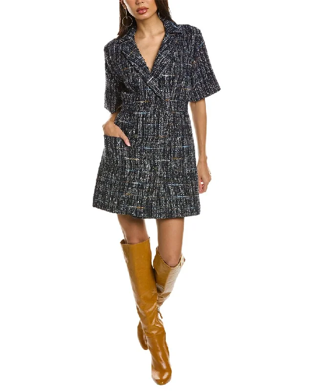 Sandro Tweed Blazer Dress Women's Fashion Blazer