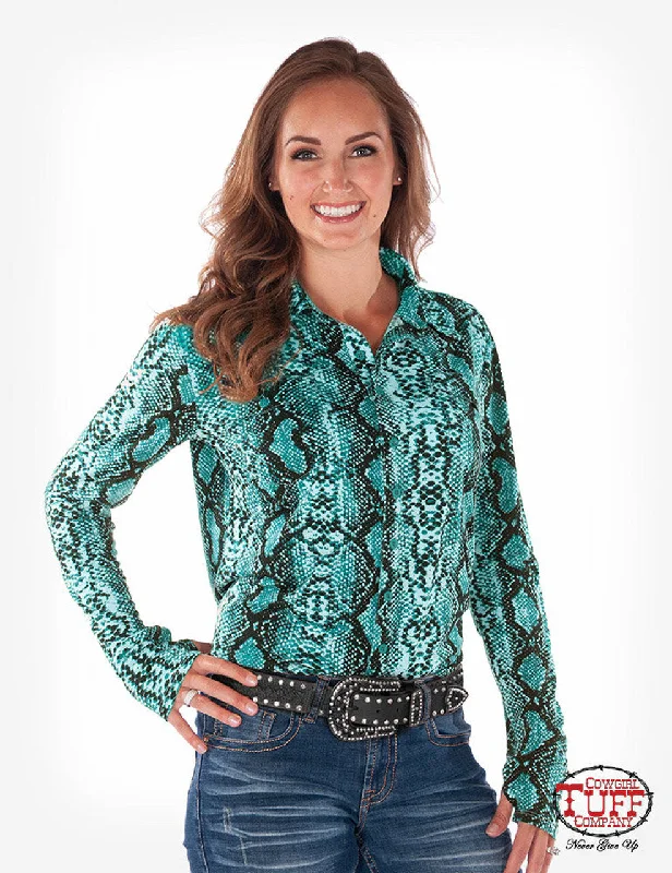Snakeskin Pullover Bateau Neck Pullover