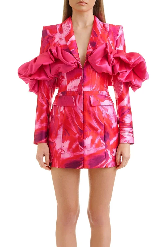 Stella Blazer Dress Women's Vintage Suit
