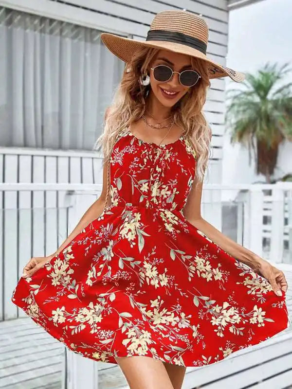 Floral Red