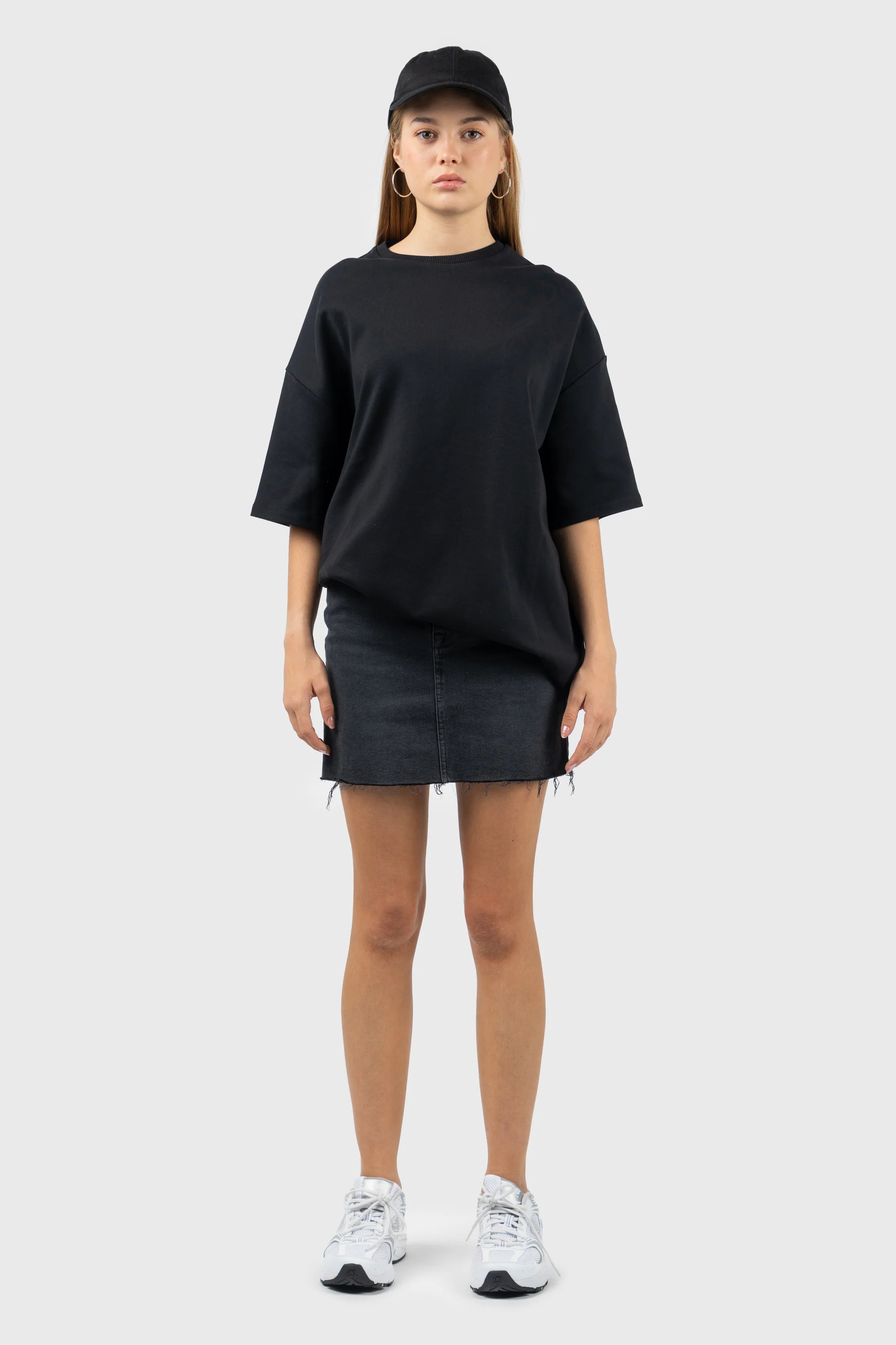 100% Organic Globe Oversized T-shirt Dress Satin Blend Silk Blend Wool Blend