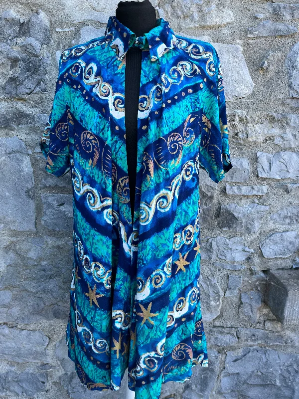 90s sea shell blazer uk 12-18 Women's Boutique Suit