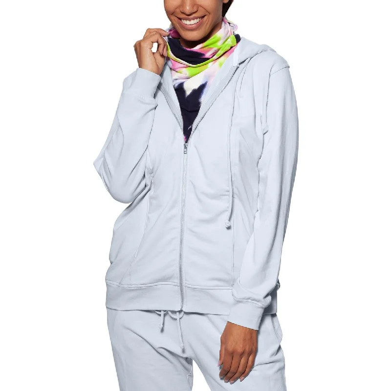 B&A by Betsy and Adam Womens Sweatshirt Fitness Hoodie Hoodie with Hidden Zipper Minimalist Clean