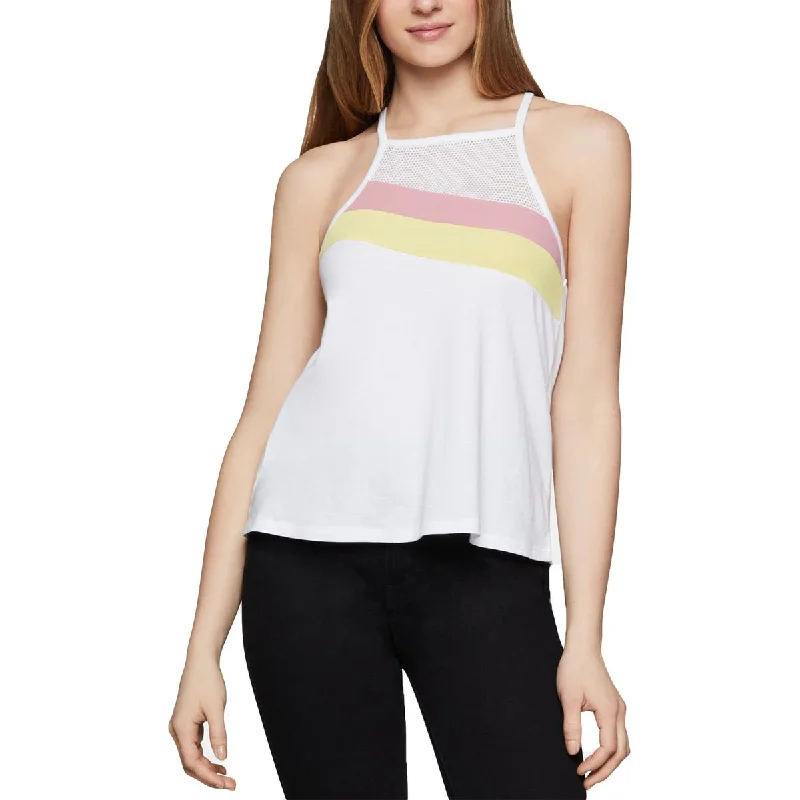 BCBGeneration Womens Modal Blend Mesh Tank Top layering tank top