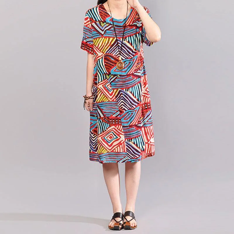 Elegant cotton caftans plus size Casual Short Sleeve Pullovers Printing Summer Dress Fleece Warm Pullover Elegant cotton caftans plus size Casual Short Sleeve Pullovers Printing Summer Dress Fleece Warm Pullover