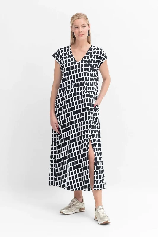 Elk Lento T-Shirt Dress Thin T-Shirt Open Front Quick Dry