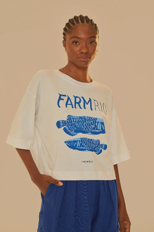 White Farm Rio Organic Cotton T-Shirt Rayon Fabric Velvet Fabric Corduroy Fabric