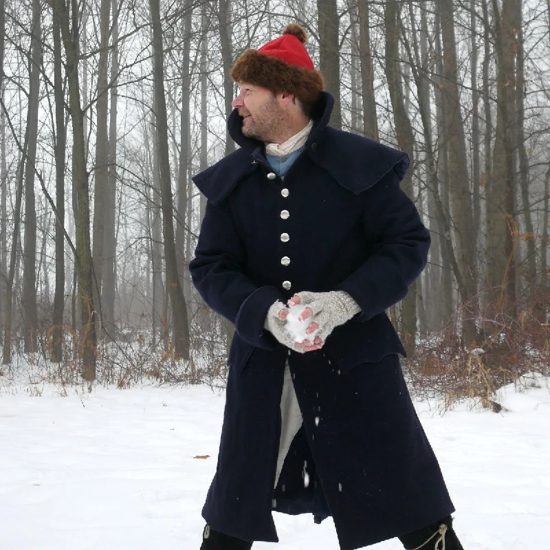 Greatcoat Checkered Wool Shacket