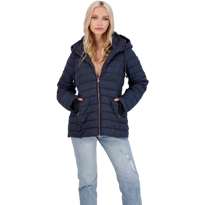 Jessica Simpson Women's Quilted Packable Lightweight Puffer Coat Lightweight Windbreaker Jessica Simpson Women's Quilted Packable Lightweight Puffer Coat Lightweight Windbreaker