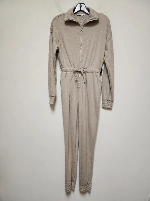 Jumpsuit By Dsg Outerwear In Tan, Size: Xxs Double-Breasted Trench