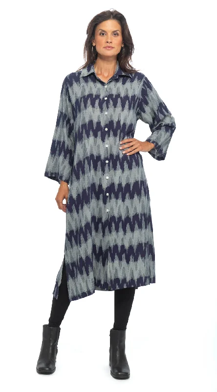 Katerina Jacket - eggplant ikat Denim Jacket Leather Jacket Suede Jacket