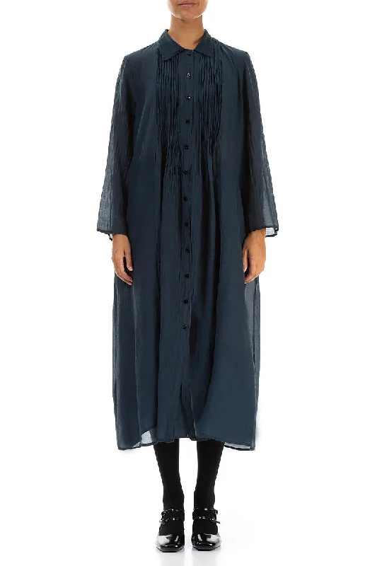 Midnight Blue Pintuck Silk Cotton Jacket Dress Lace Jacket Ribbed Jacket Sequined Jacket Midnight Blue Pintuck Silk Cotton Jacket Dress Lace Jacket Ribbed Jacket Sequined Jacket