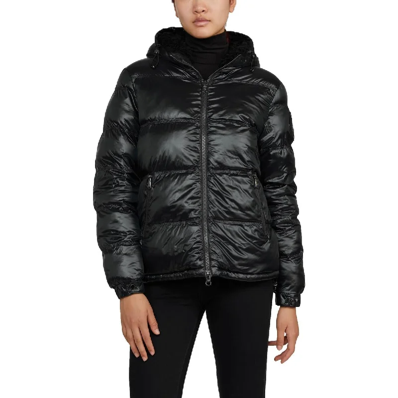 Pajar SNOW Women’s Sherpa Reversible Winter Puffer Coat Waterproof Rain Jacket