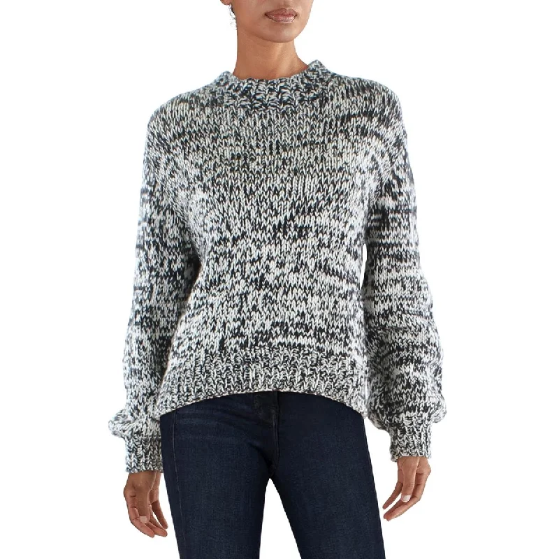 Polo Ralph Lauren Womens Wool Knit Pullover Sweater Over Sleeve Pullover