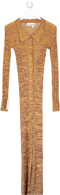 Remain Birger Christensen Brown Long Rib Cardigan Dress UK 8 Satin Fabric Silk Fabric Chiffon Fabric Remain Birger Christensen Brown Long Rib Cardigan Dress UK 8 Satin Fabric Silk Fabric Chiffon Fabric